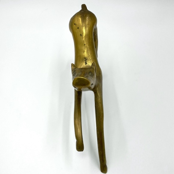 Brass Sculpture Figurine Home Decor 8” - Picture 3 of 11
